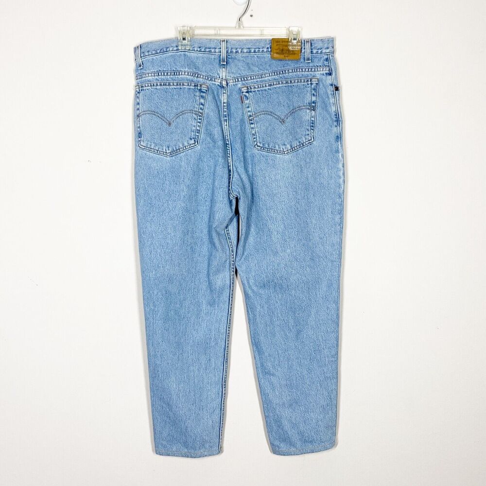 Vintage Brown Tab Levi's 540 Relaxed Straight Jeans Men 40x28 Denim - Picture 2 of 7